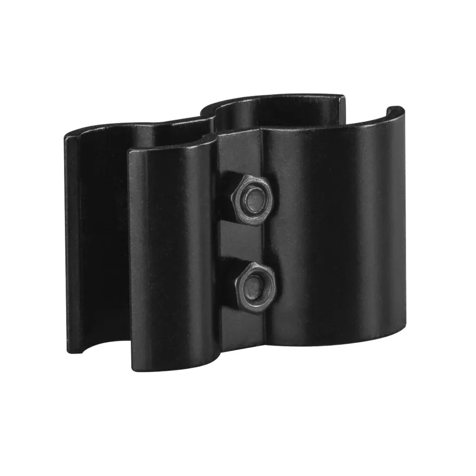 2x10mm 31mm Namlu Montaj Klip Taktik Torch Sight Lazer Kapsam Kelepçe - Görsel 4