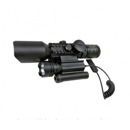 3-10x42 Zoomlu  Dürbünü Lazer  Fenerli M9