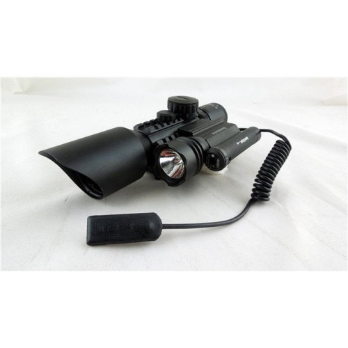 3-10x42 Zoomlu Dürbünü Lazer Fenerli M9 - Görsel 5