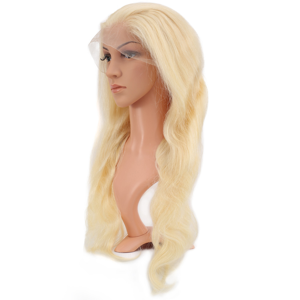 Gerçek Front Lace Daalı Platin Tül Peruk / 65/70cm - Görsel 3