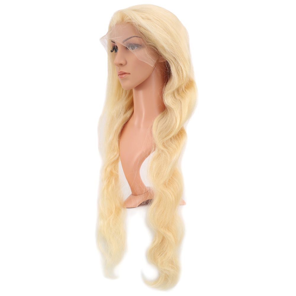 Gerçek Front Lace Daalı Platin Tül Peruk / 85/90cm - Görsel 3