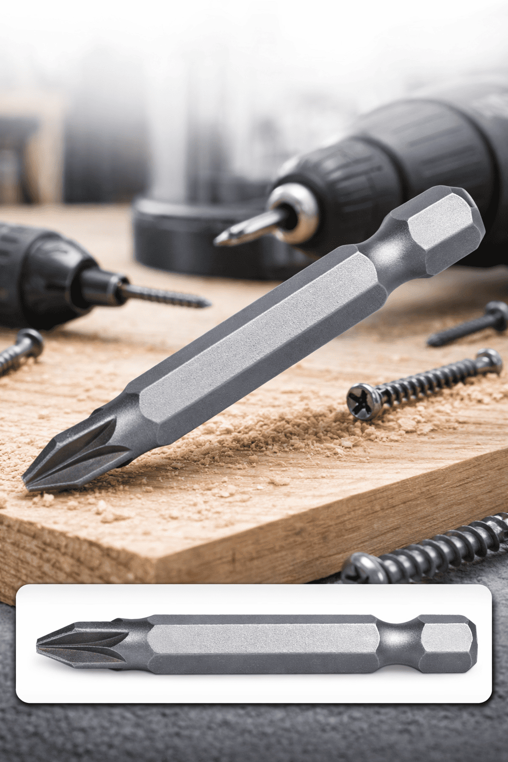 3 Adet 50 mm Yıldız Uçlu Tornida Bits - Görsel 2