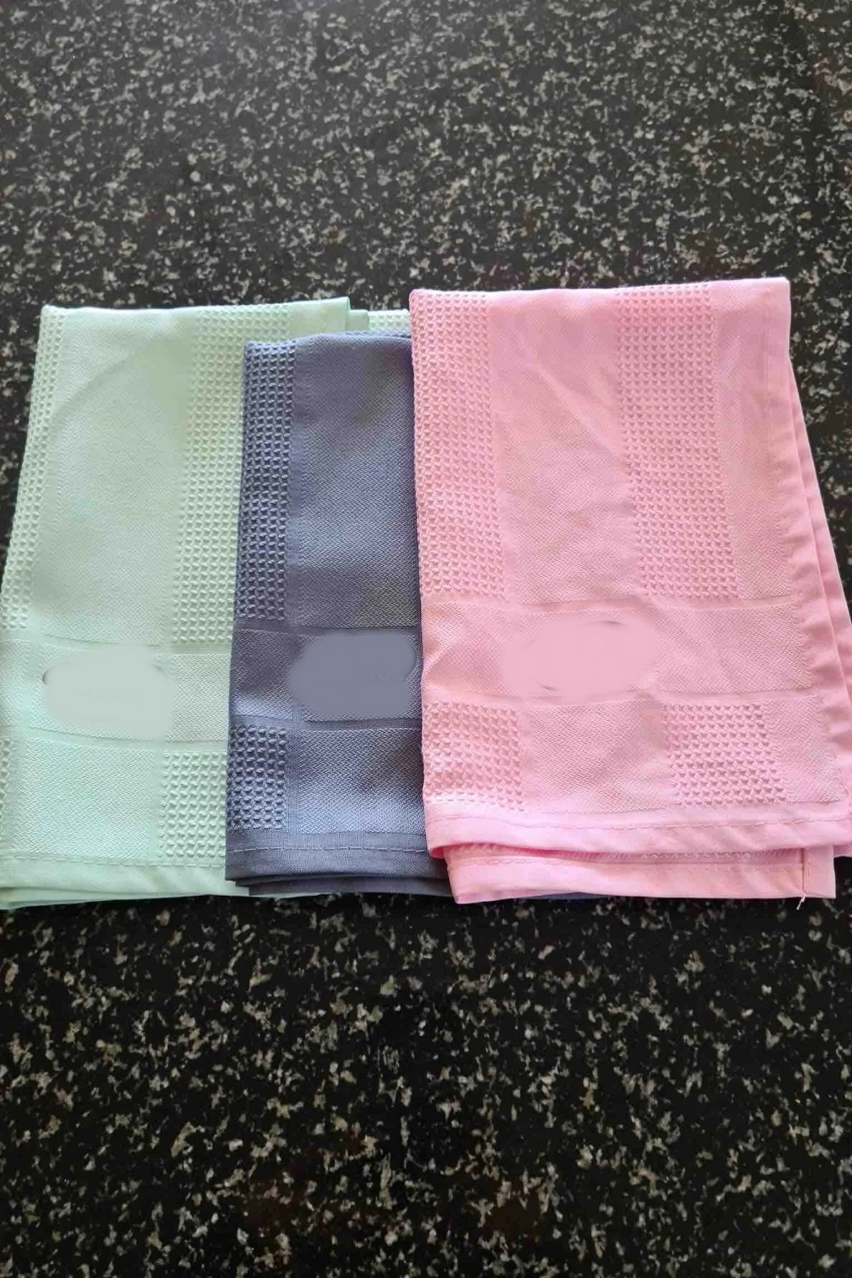 3 Adet Gerçek Mikrofiber Temizlik Bezi (40x60 cm) - İz Bırakmaz Cam Ev Temizlik Bezi - Görsel 2