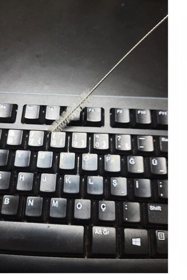 3 Lü Pratik Fırça  Esnek Bükülebilir Klye Mouse Arası Temizlik Fırçası