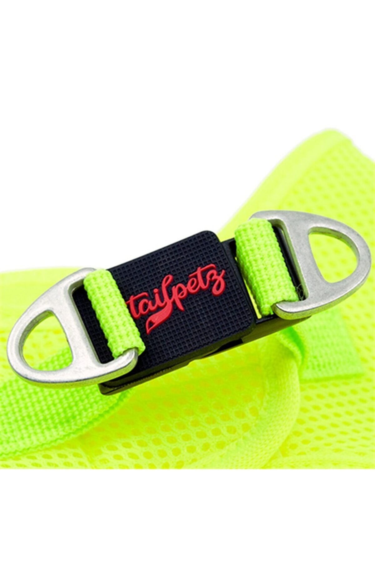Köpek Göğüs Tasması XSmall 32x36 cm Neon Lime - Görsel 3
