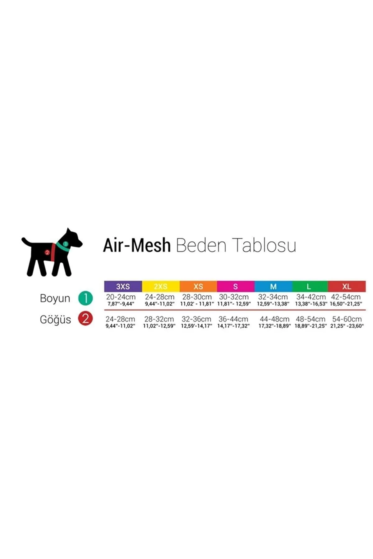 Köpek Göğüs Tasması XSmall 32x36 cm Brown - Görsel 3