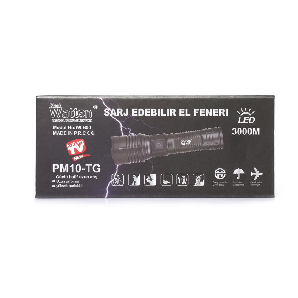 3000 Lümen Güçlü Wt-600 - Görsel 4