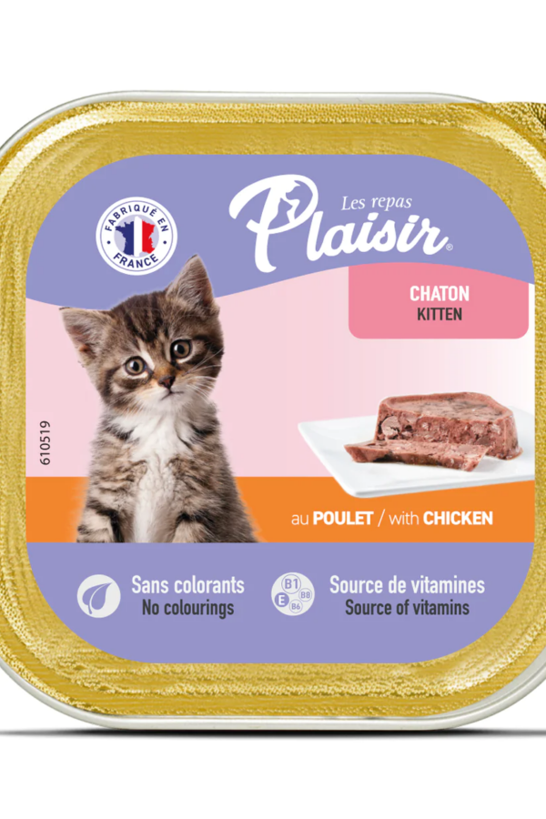 Plaisir Tuk Etli Pate Yru Kedi Yaş sı 100 Gr