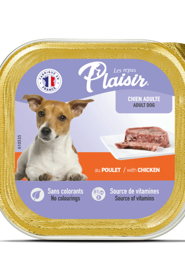 Plaisir Tuk Etli Köpek Pate 150gr