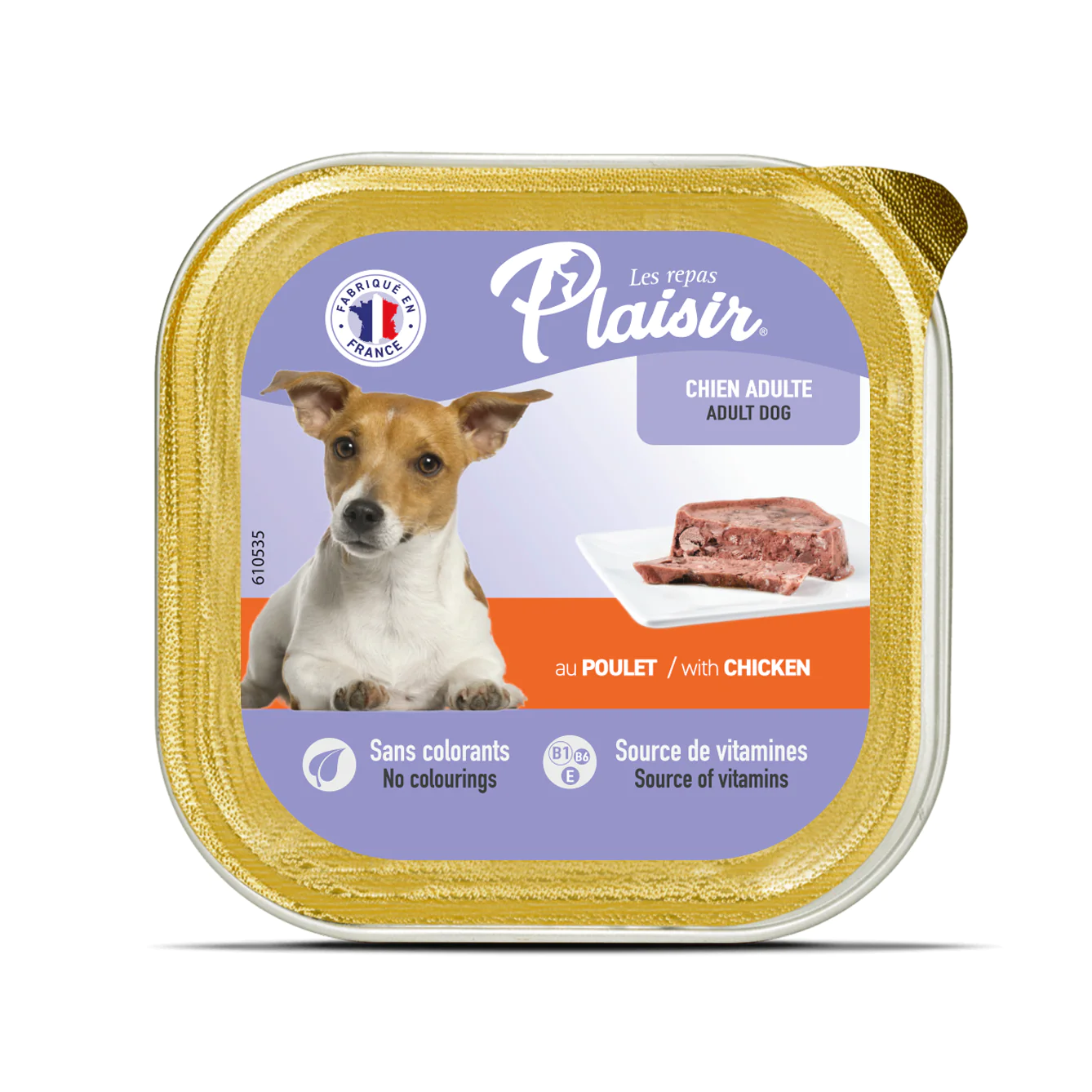 Plaisir Tuk Etli Köpek Pate 150gr