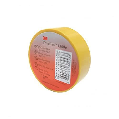 3m Temf Sarı İzole Elektrik Bant 18 mm