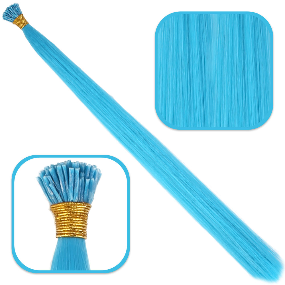 Fiber Sen Boncuk Kklık Renkli / Turkuaz Mi / 100 Adet