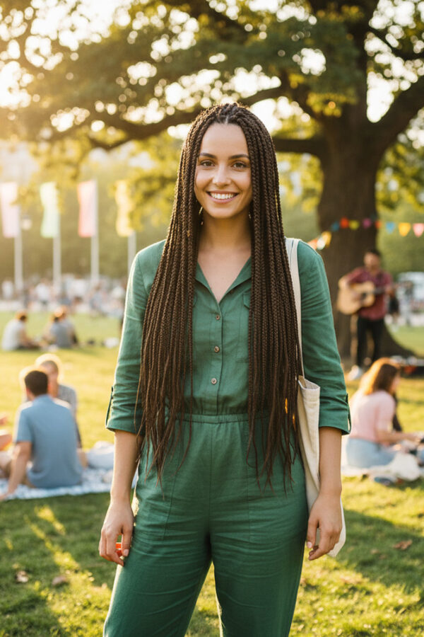 Afrika Örgüsü Ve Rasta İçin Sen  / rengi