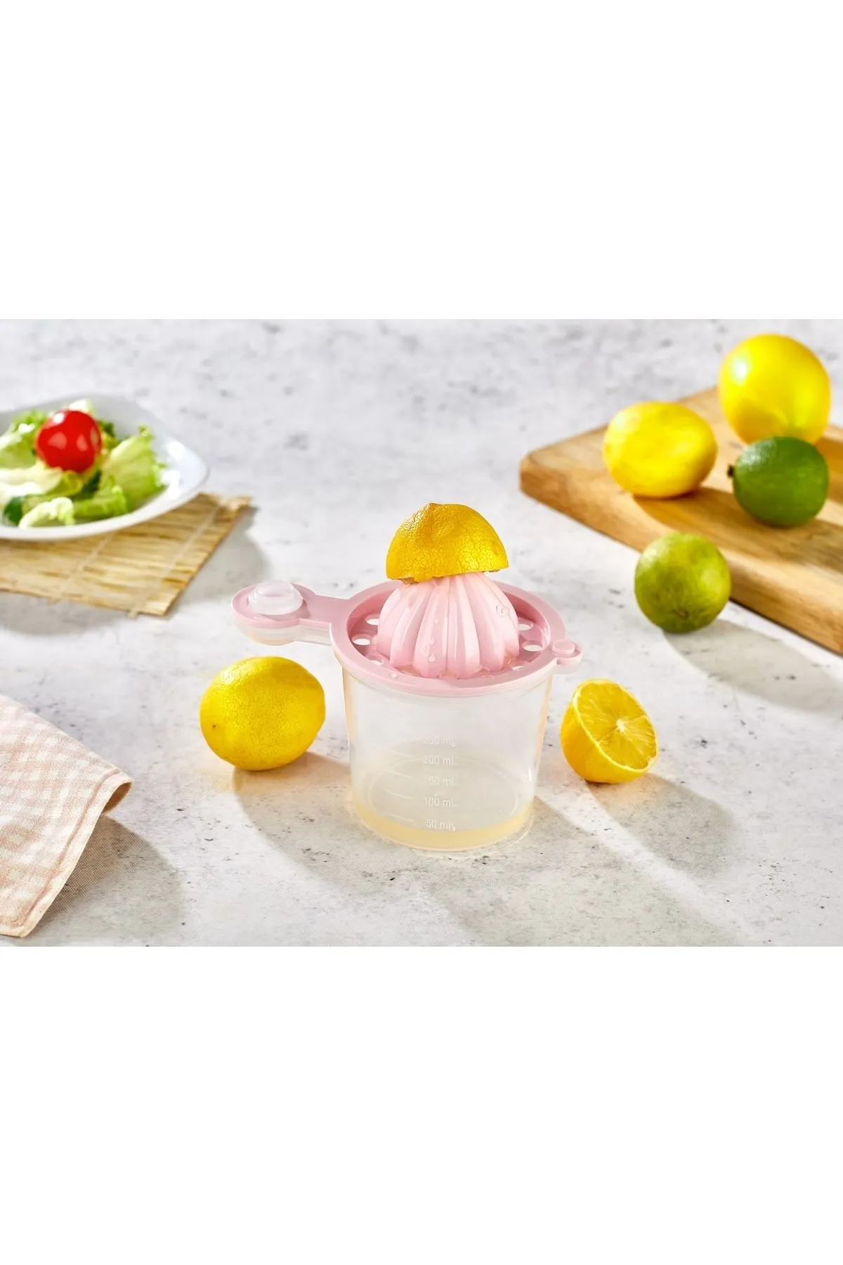 5 in 1 Süzgeç - Huni - Limon Sıkacağı - Yumurta Akı Ayırıcı Hazneli Aparatı - Görsel 3
