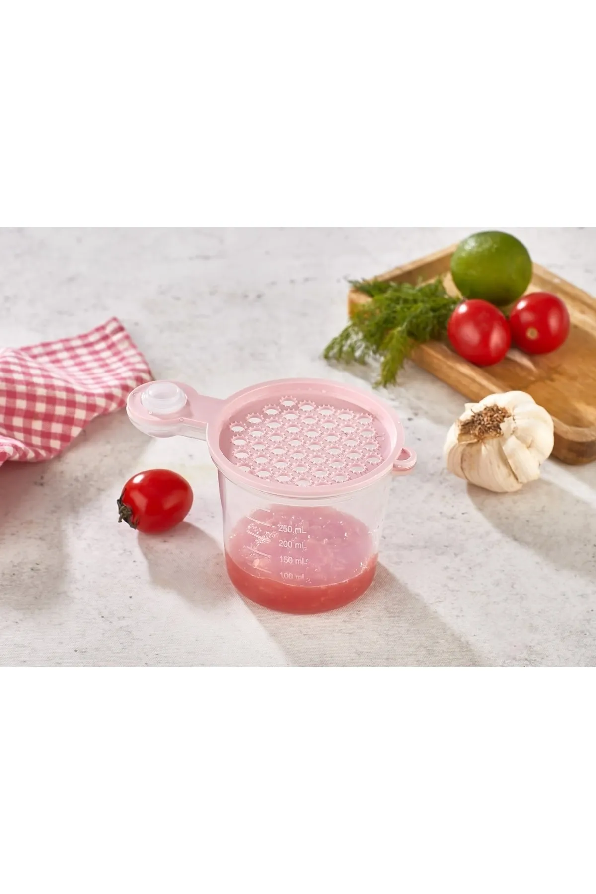 5 in 1 Süzgeç - Huni - Limon Sıkacağı - Yumurta Akı Ayırıcı Hazneli Aparatı - Görsel 4