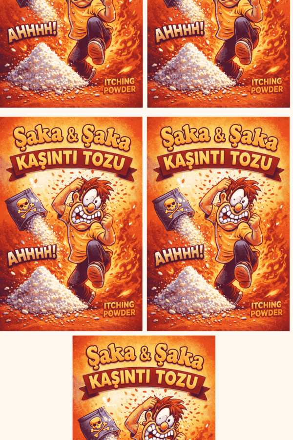 5 Adet Kaşıntı Tozu Şaka Kaşıntı Tozu Eğlence Şaka Amaçlı Toz