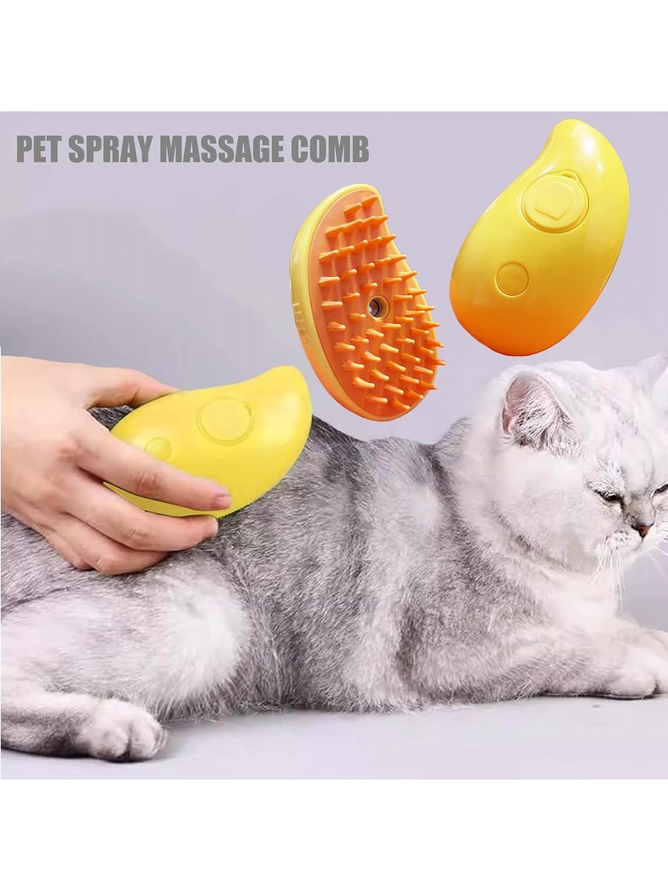 Brush Buharlı Şarjlı Kedi Köpek Yı Aparatı - Görsel 4
