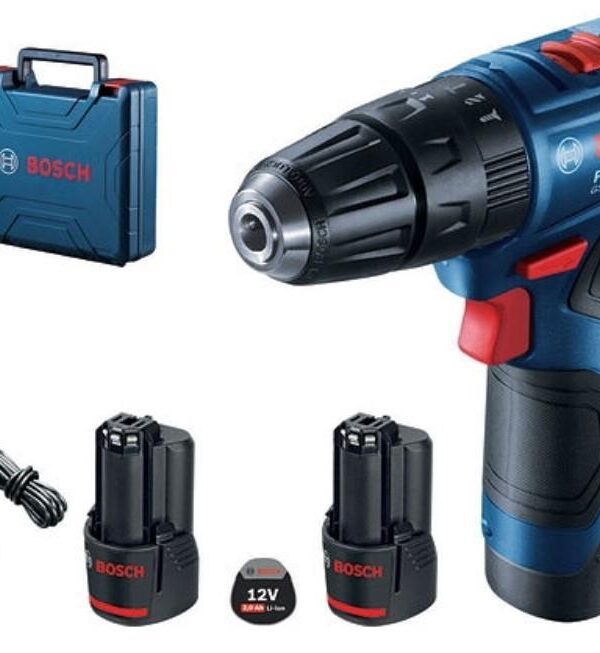 GSB 120-LI Profesyonel 12 Volt 2,0 Ah Çift Akülü Darbeli Delme Vidalama