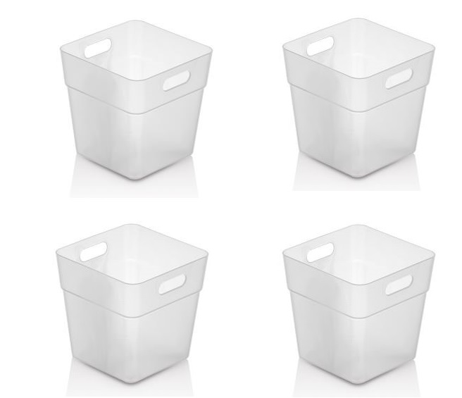 6 lı Buzdolabı İçi Mini Düzenleyici Kutu Organizer - Buzdolabı Kapak Düzenleyici - Görsel 3