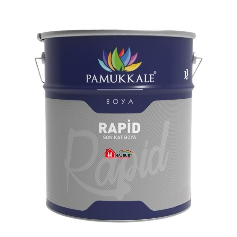Rapid Endüstriyel Boya 2,5 Kg 9005 Mat Siyah