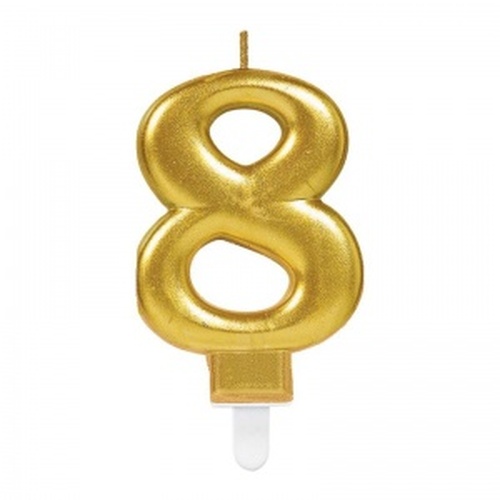 8 Rakam  Gold Renk
