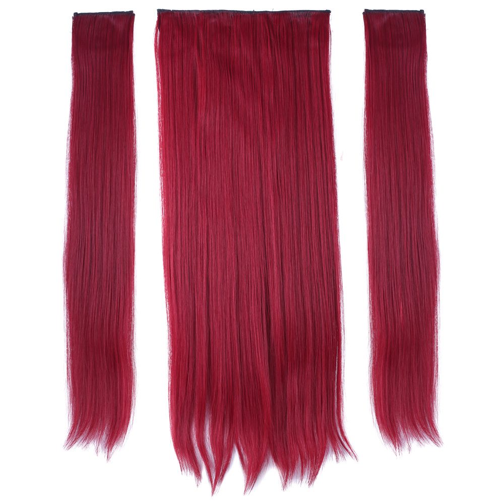 Fiber Sen Düz Yarım Ay + 2 Yan Çıt Çıt / Kızıl - Görsel 2