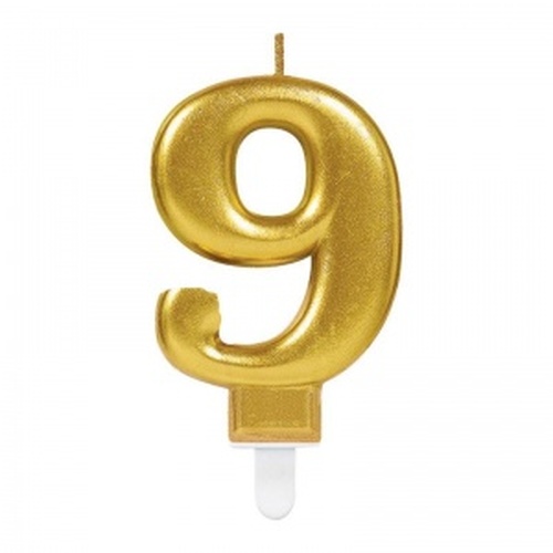 9 Rakam  Gold Renk