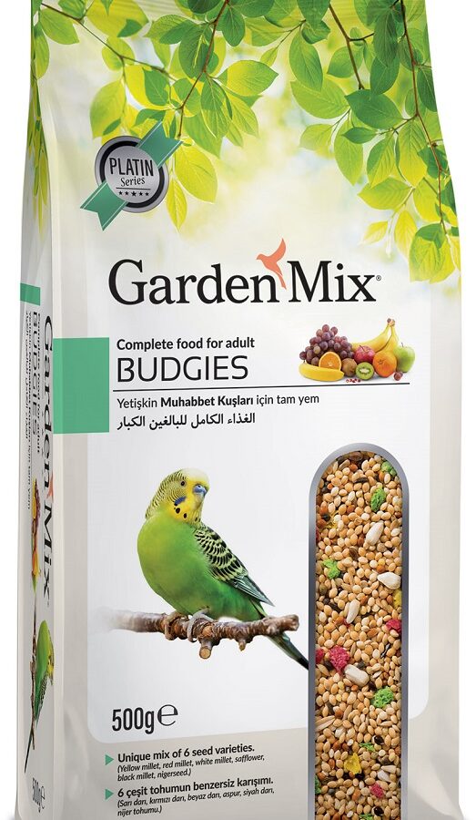 Platin Seri minli Meyveli Muhabbet Kuşu Yemi 500 gr