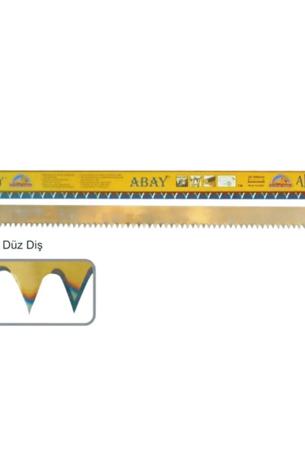 Abay Geniş Kolastar Testere Ağzı - Düz Diş 76 cm