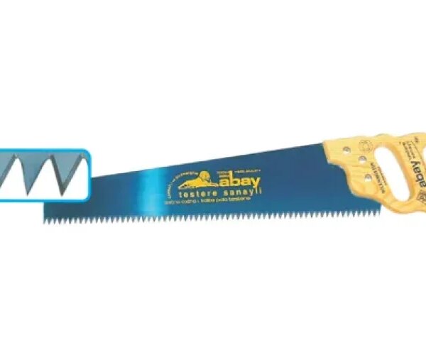 Abay Mi Çelik  Testere 50 cm - Ahşap Sap