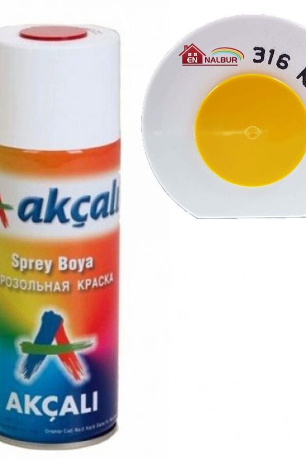 Sprey Boya 400 ml 316 Krom Sarı