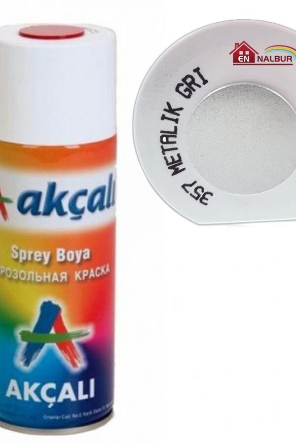 Sprey Boya 400 ml 357 Metalik Gri