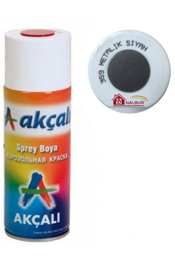 Sprey Boya 400 ml 359 Metalik Siyah
