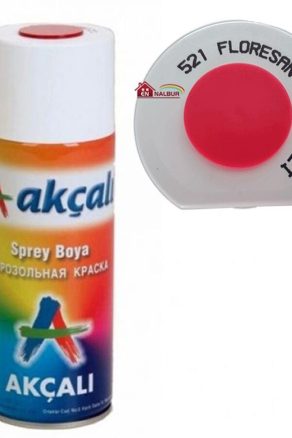 Sprey Boya 400 ml 521 Florasan Koyu Kırmızı