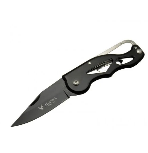 Alaska SDR-11A Kilitli Çakı Black  15,5 cm Manuel, Kemerlikli