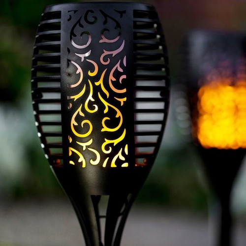 Alev Efektli Solar Lambası (51 cm) - Görsel 2