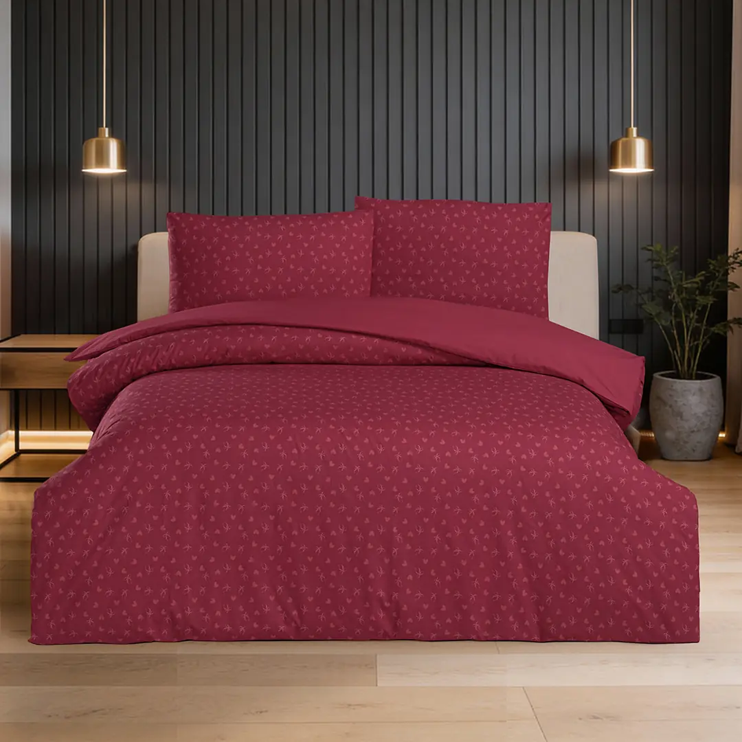 Prive Cherry Çift Kişilik Nev Takımı
