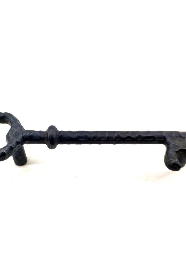 Antika Tarz Dekoratif Pirinç  Şeklinde Kapı Çekme Kolu, Mobilya, Sık, Kutu Kulbu - 128mm, Oksit