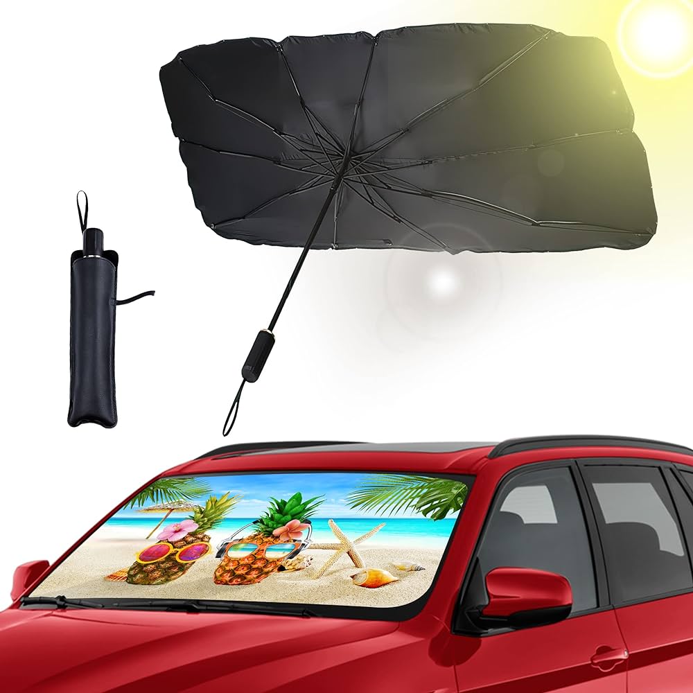 Güneş Göe Koruyucu Oto Ön Cam Güneşlik(145cm*79cm) - Görsel 4