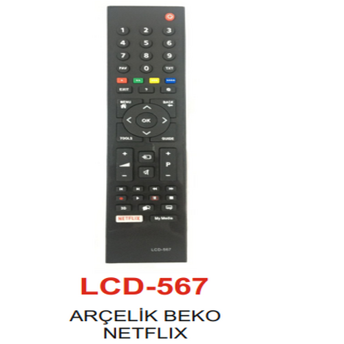 Arçelik - 3D Smart Netflix Tv Kuması - LCD 567 - Görsel 3