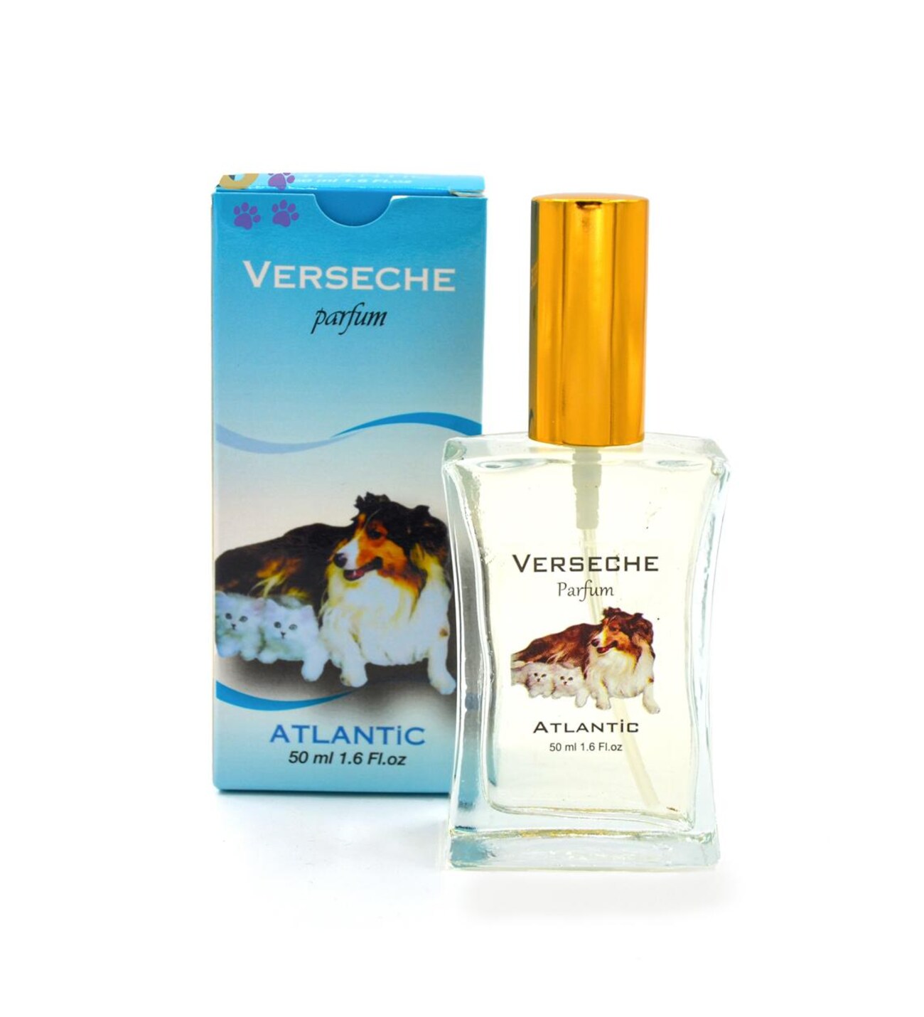 Verseche Atlantic Kedi Köpek ü Cam Şişe 50 ml