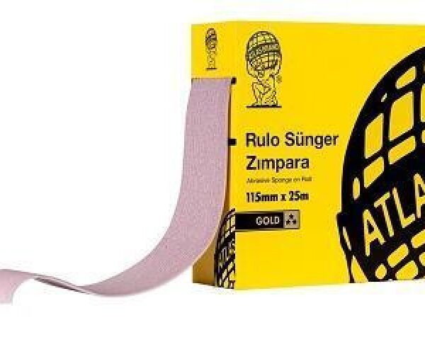 Atlas Gold 150 Kum Sünger Zımpara 115 mm 1 Metre