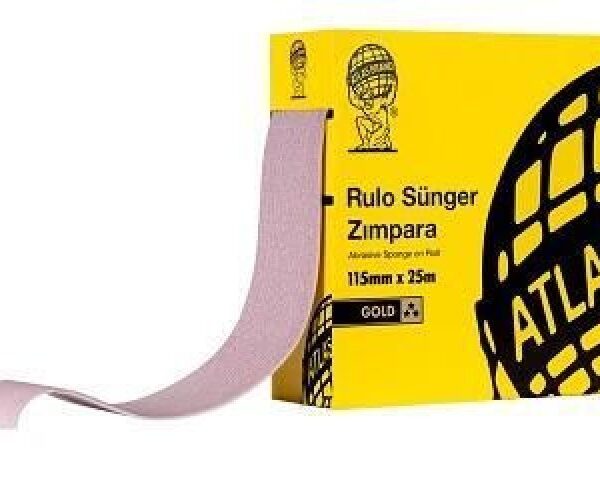 Atlas Gold 180 Kum Sünger Zımpara 115 mm 1 Metre