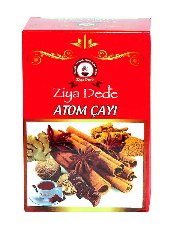 Atom Küp Şeker ı Zencefilli li Tarçınlı 150 Gr