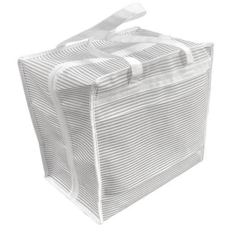 Ayakkabı SAKLAMA ve TAŞIMA Çantası (Çizgili Model) Shoe Tote - Görsel 4