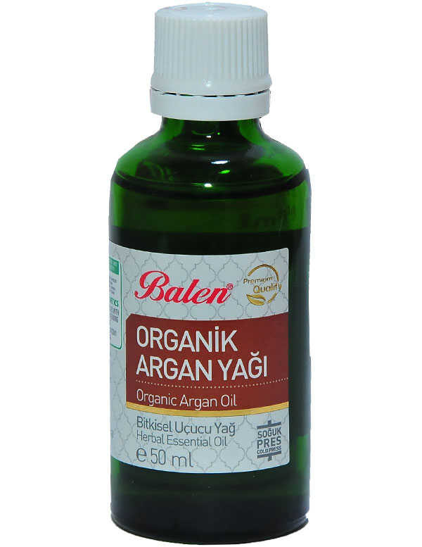 Argan Yağı Organik Soğuk Pres 50 ML Cam Şişe