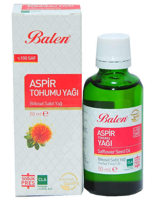 Aspir u Yağı Soğuk Pres 50 ML Cam Şişe