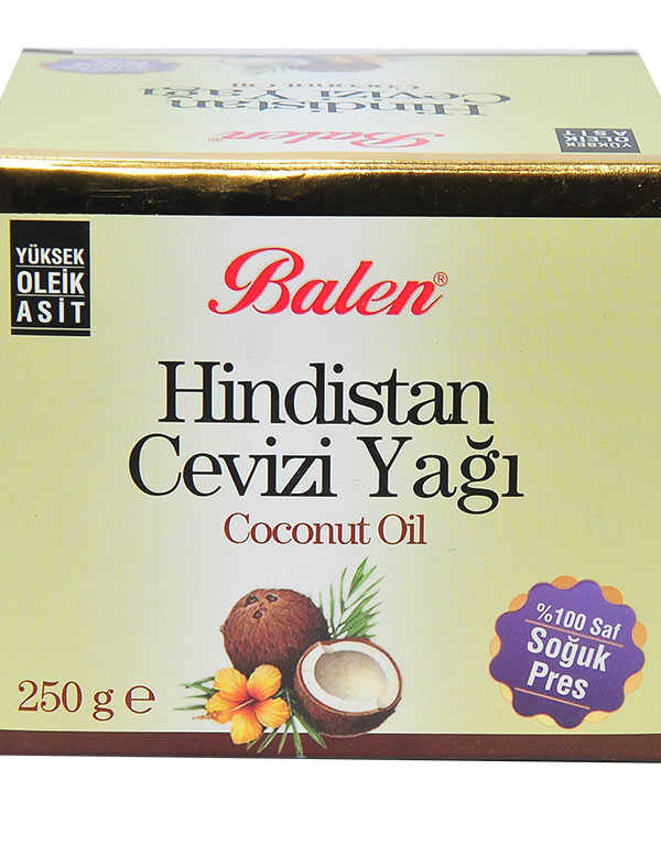 Hindistan Cevizi Yağı Soğuk Pres 250 Gr Cam Şişe