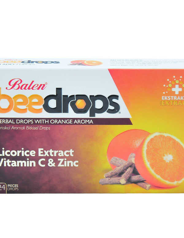 Portakal Aromalı sel Drops 24Adet