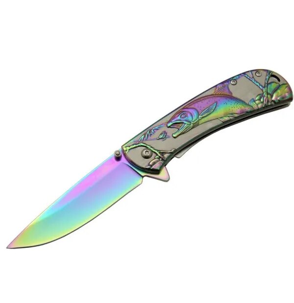 Çakı YST5954RB Gökkuşağı 20 cm Manuel, Kemerlikli